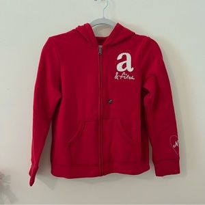 ABERCROMBIE & FITCH Girls Zip Up Hoddie